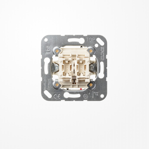 [509 VU] JUNG HOME Jalousie-Wippschalter, 1-pol. (1 Antrieb), 10 AX 250 V ~